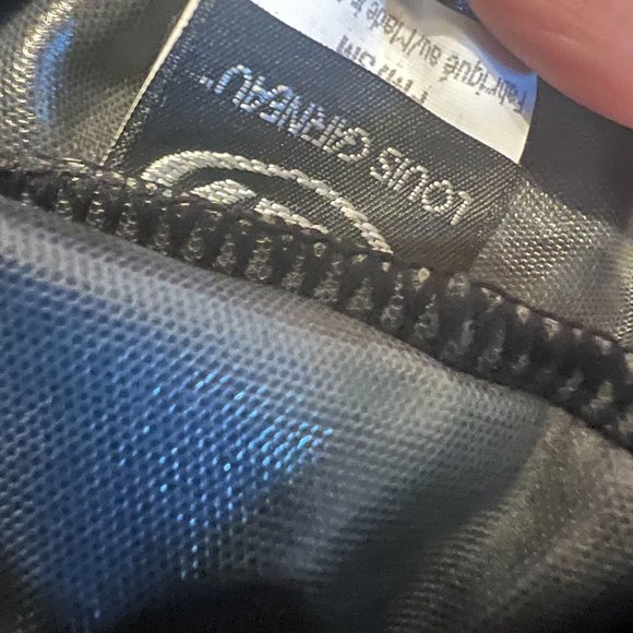 Louis Garneau Black Cycling Helmet Cover With Reflective Logo P/M - Picture 5 of 7